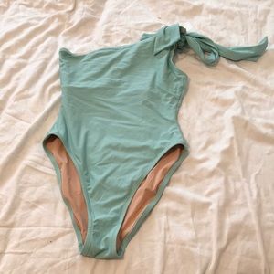 J. Crew one shoulder swim suit